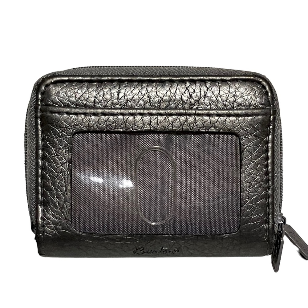 Buxton Gray Card  Wizard Wallet